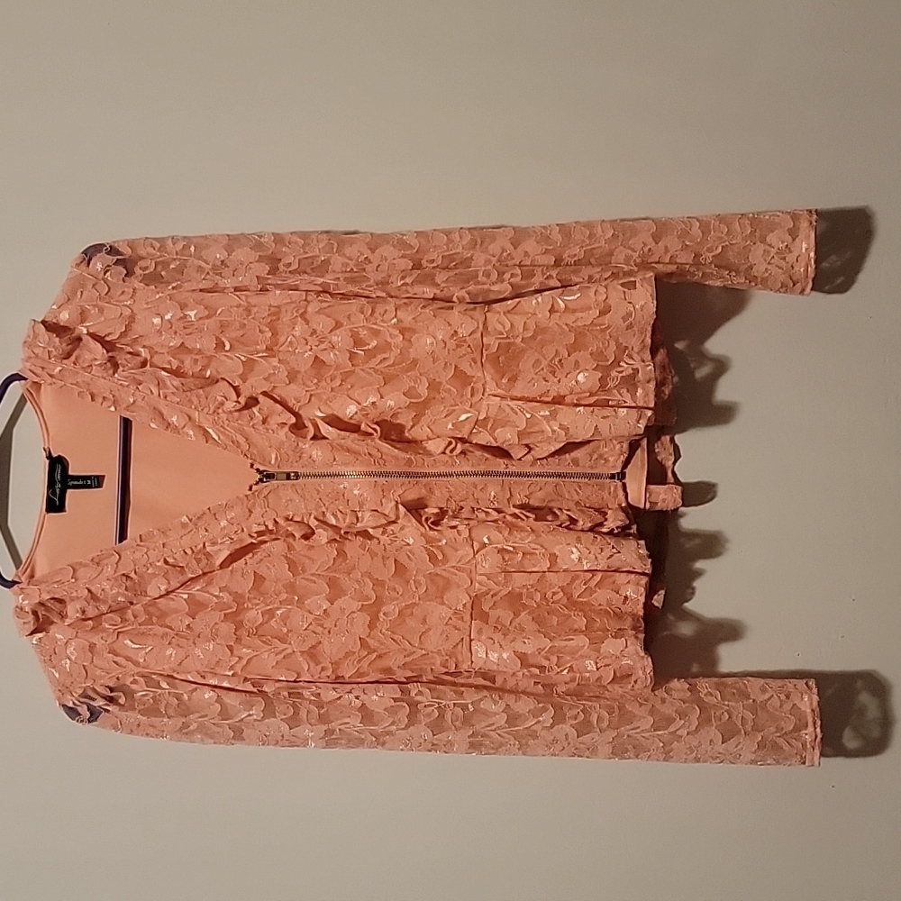 Love University lace blouse